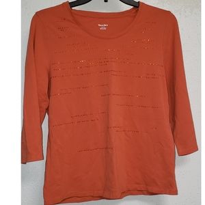 TanJay Longsleeve Orange Top